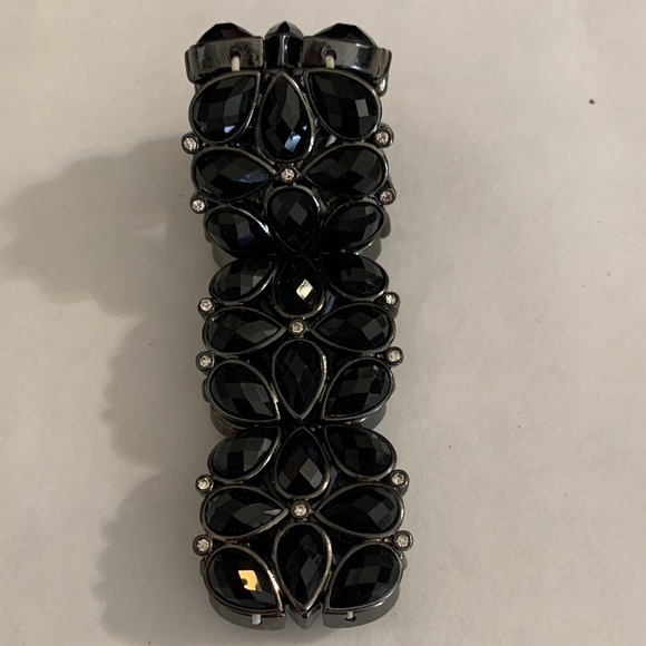 Jewelry - Black Beaded Hair Clip